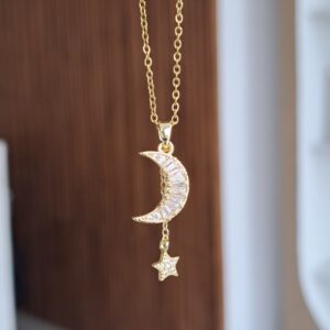 COLLAR LUNA Y ESTRELLA