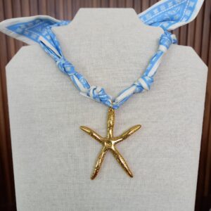 ESTRELLA DE MAR TELA AZUL