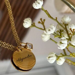 Collar Placa Piedra